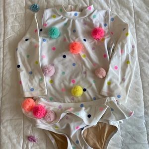 Baby girl bathing suit